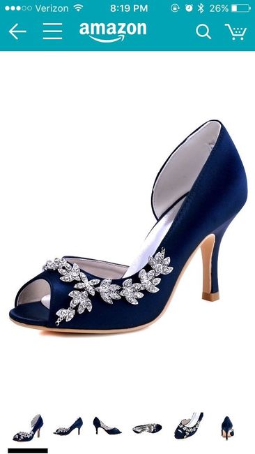 I bought my wedding shoes!