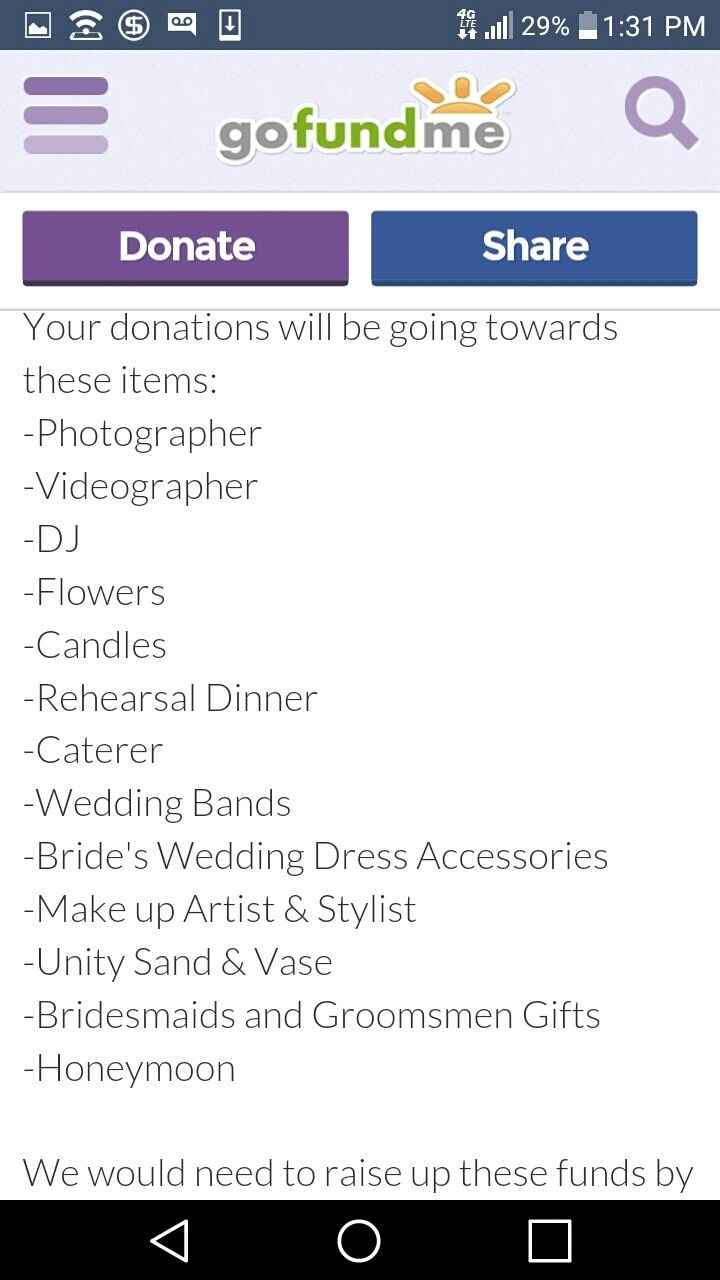 Cringe worthy GoFundMe's