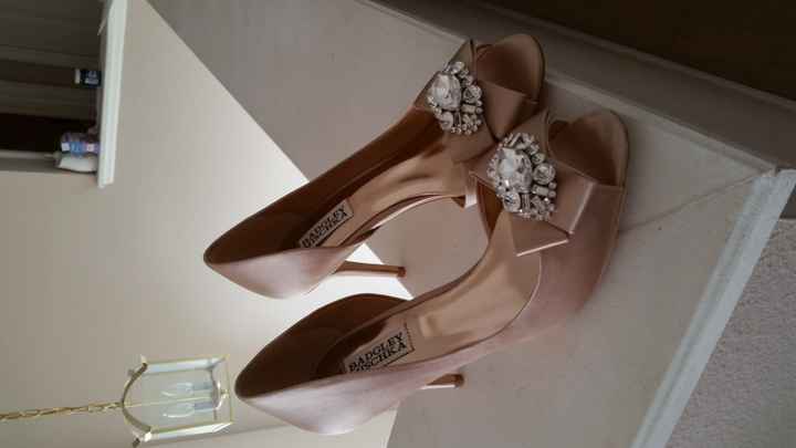 I bought my shoes today!