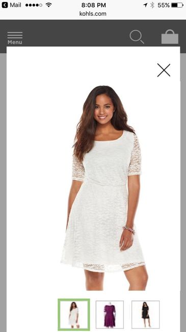 Bridal shower attire