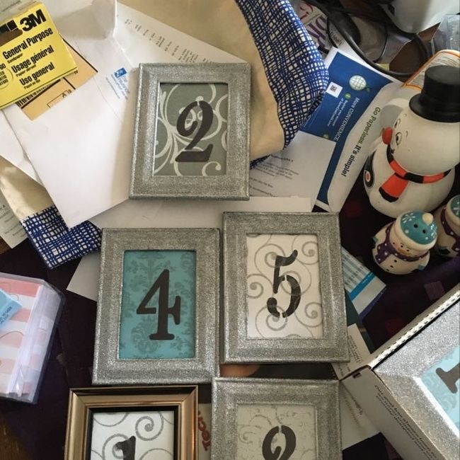 Table numbers
