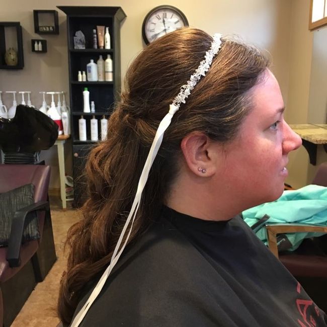 Hair and makeup trial