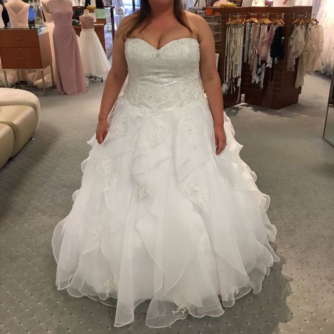 Let's see your wedding dresses.