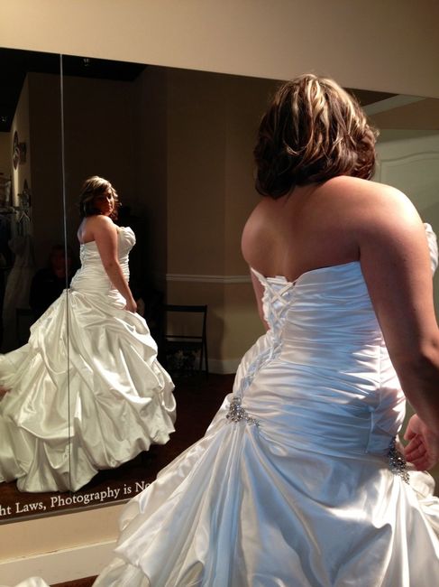 Plus size or full figured brides, let's see those gowns!
