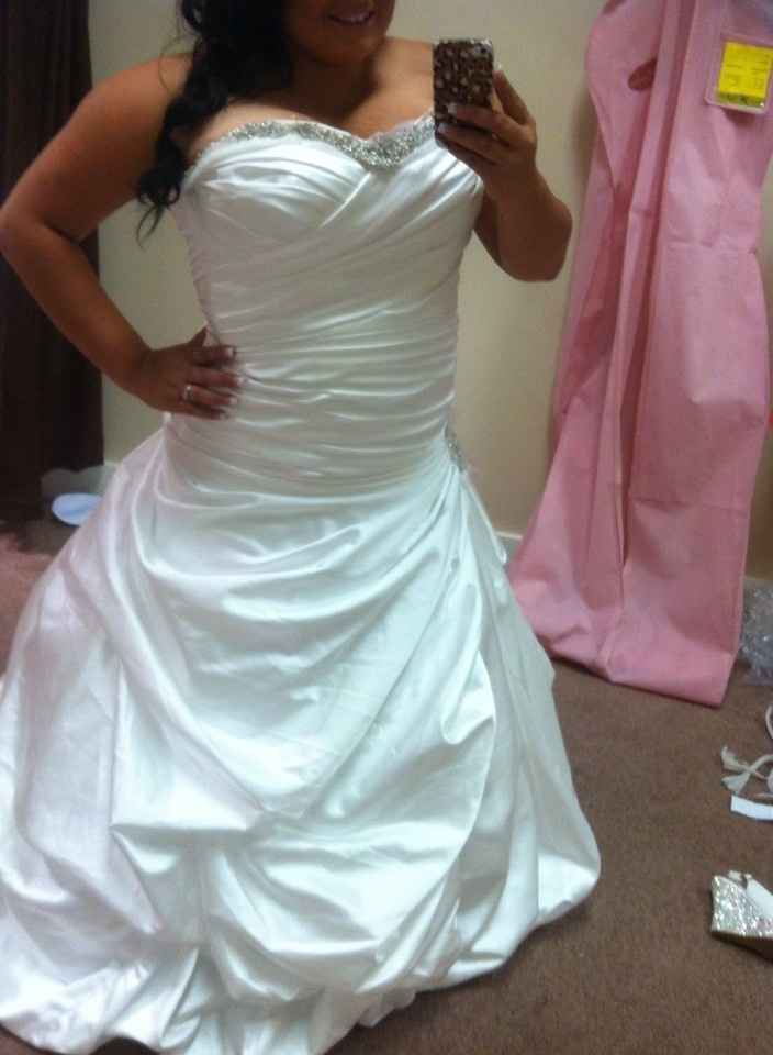 So, can I see your dresses?