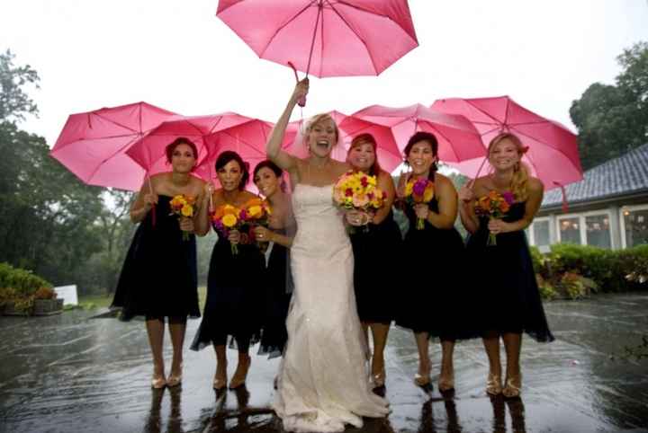 Rain on Your Wedding Day?  Umbrella Pics?