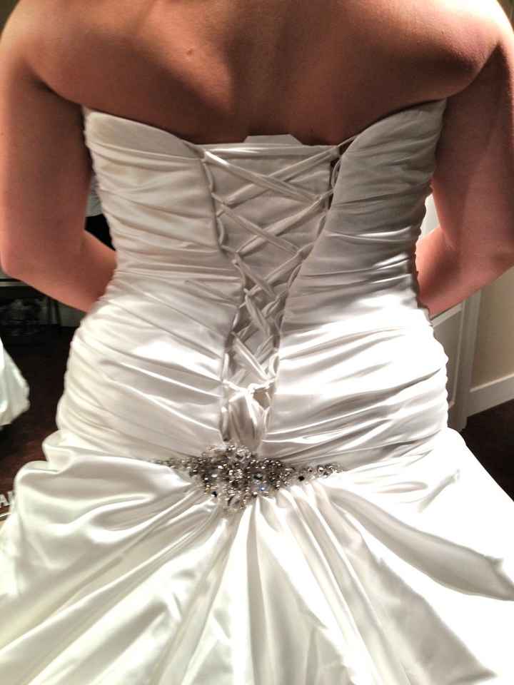 Adding a belt best sale to a wedding dress