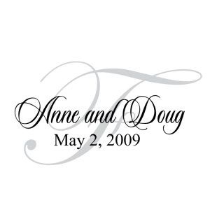 I need a wedding monogram!