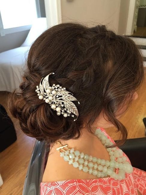 Tiaras, barrettes & flowers, oh my!