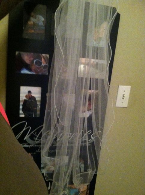 got my veil!!