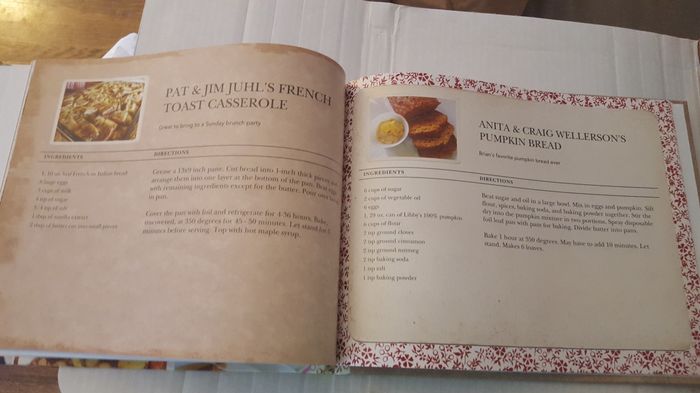 Our (sort of) DIY Cook Book Guest Book