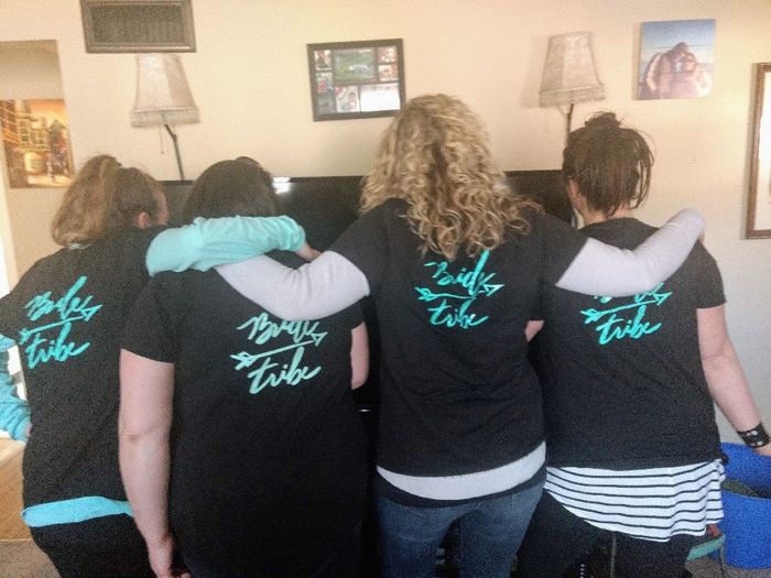 Bride tribe shirts - 1