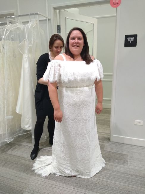 Said yes to my dress and surprised myself 1
