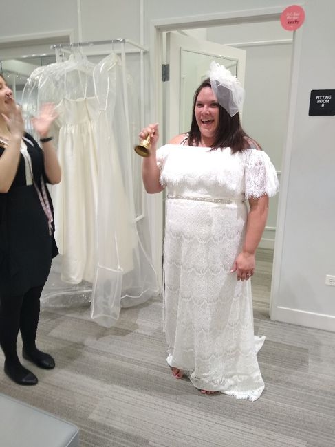 Said yes to my dress and surprised myself 2