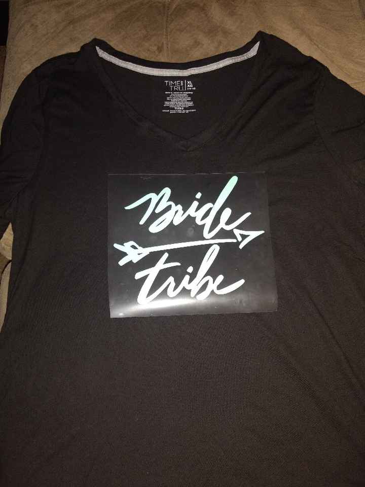 Bride tribe shirts - 2