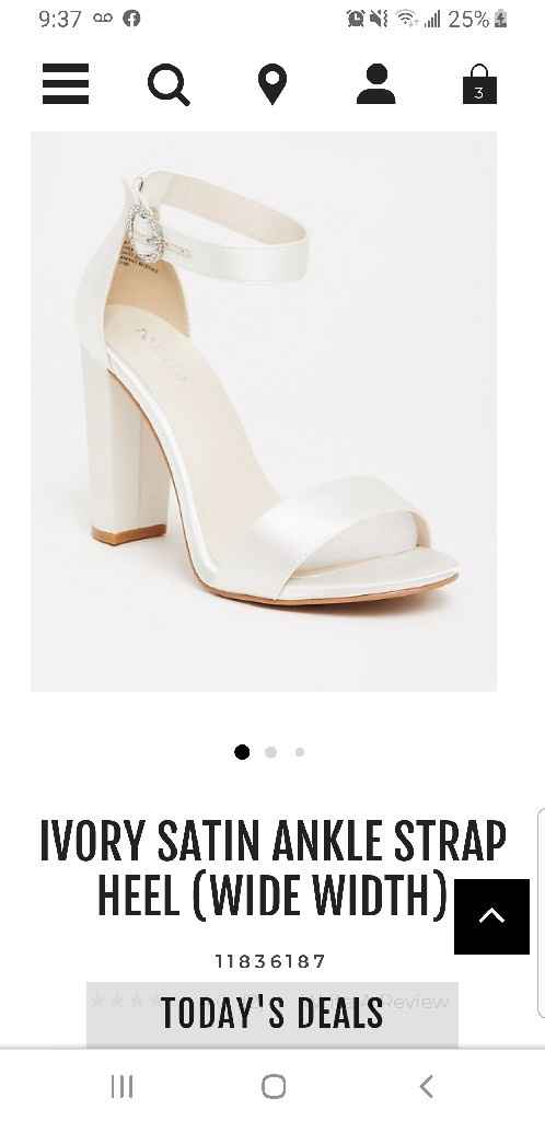 Wedding Shoes 50% off now only 23$ at Torrid - 1