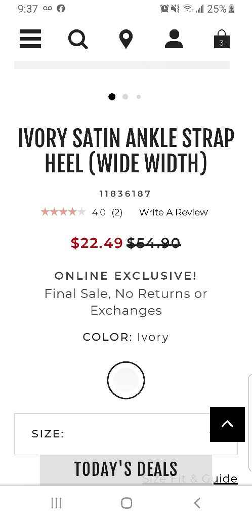 Wedding Shoes 50% off now only 23$ at Torrid - 2