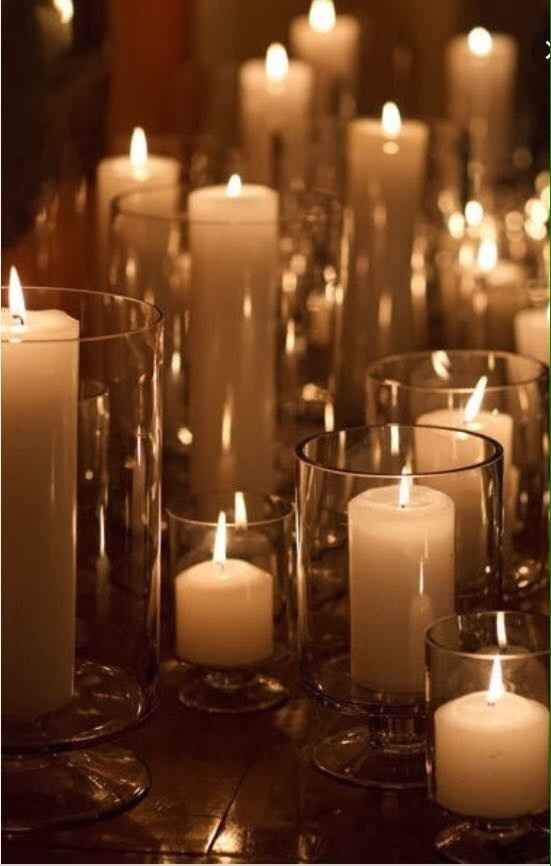 All the candles!