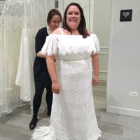 Said yes to my dress and surprised myself - 1