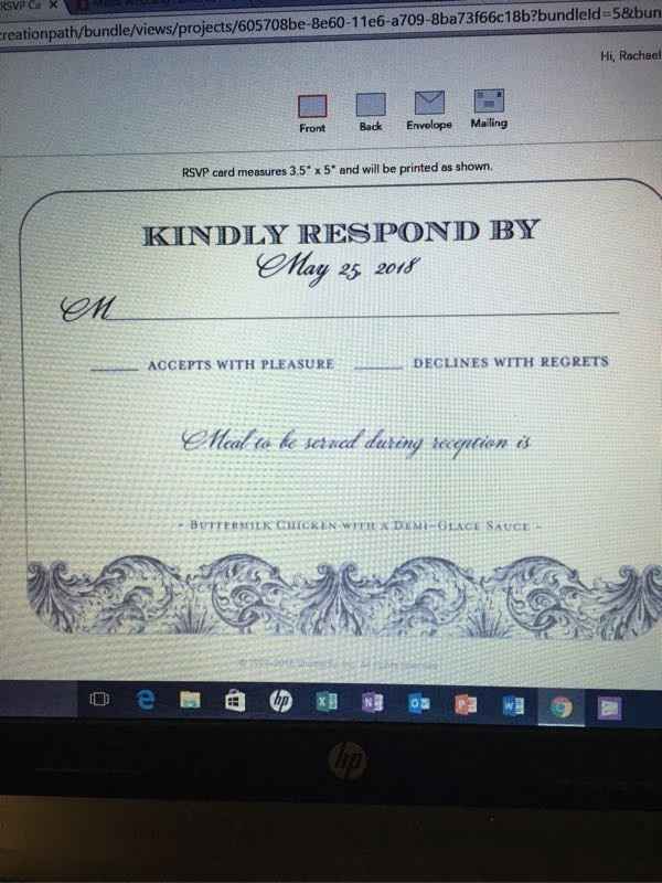 When to order STDs and invites?