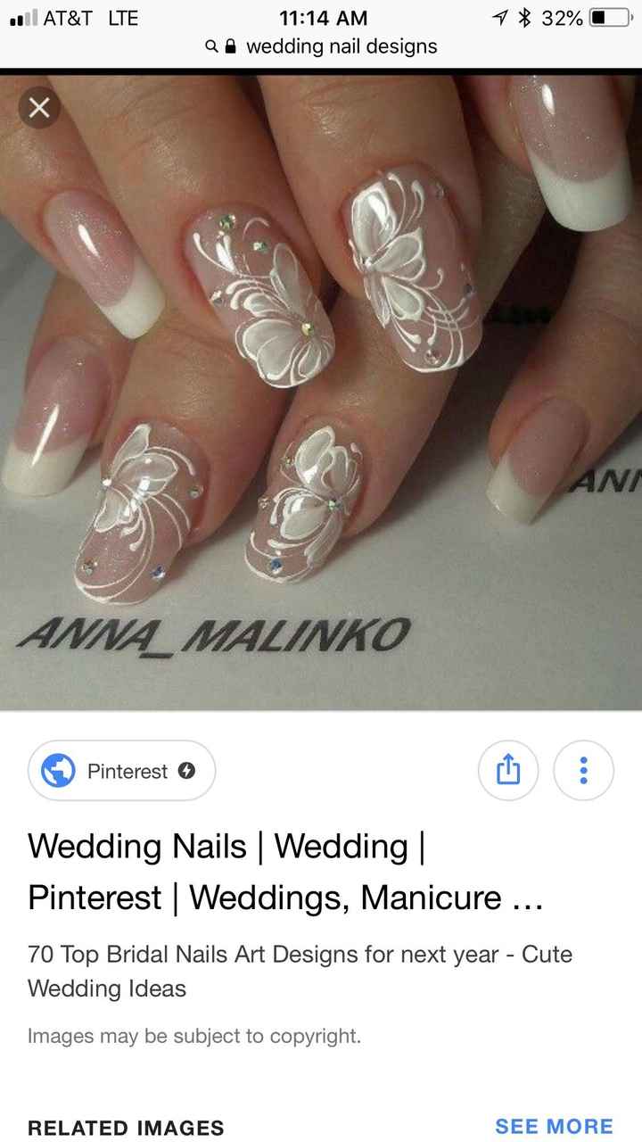 41 best wedding nail ideas for elegant brides