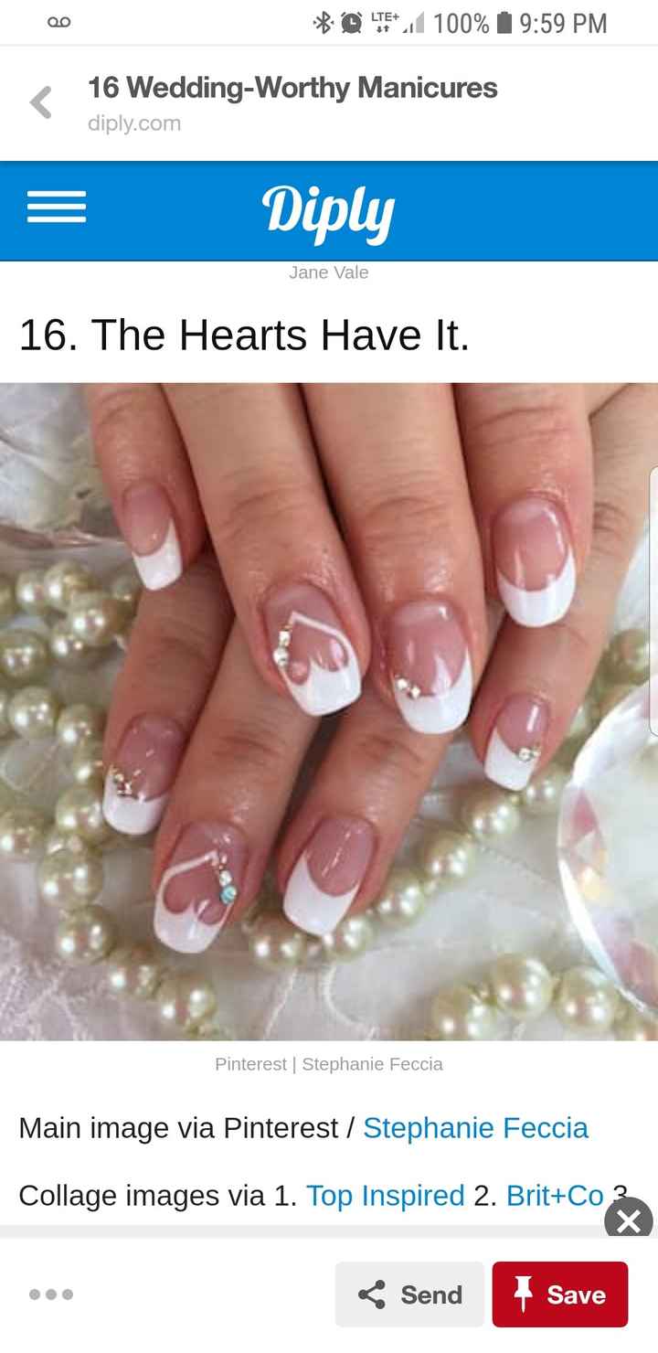 Wedding Nails - 1