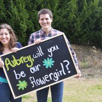 How did you ask your flower girl and ring bearer?