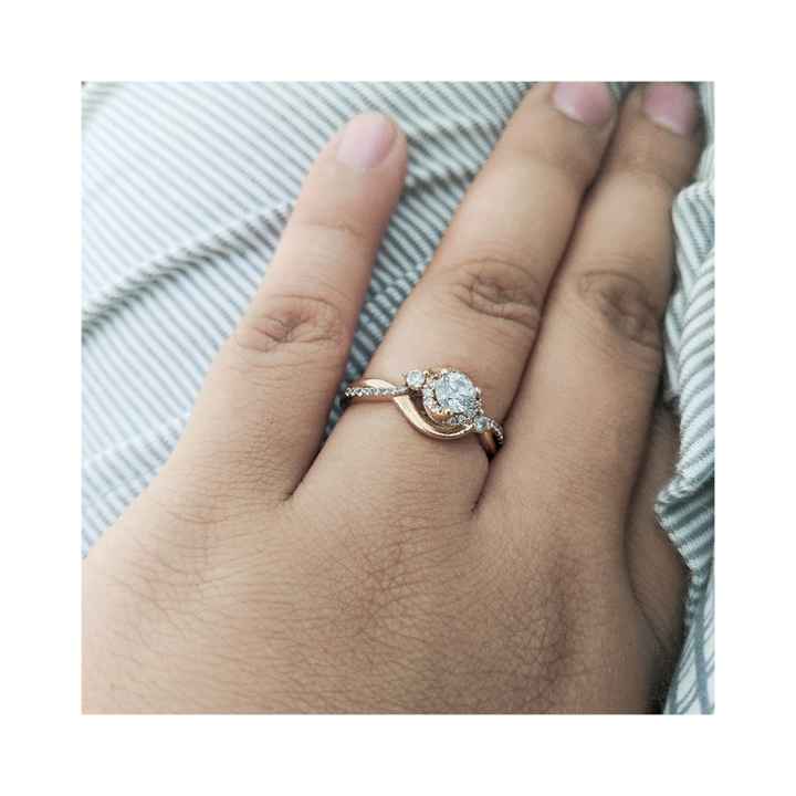 rose gold ring!