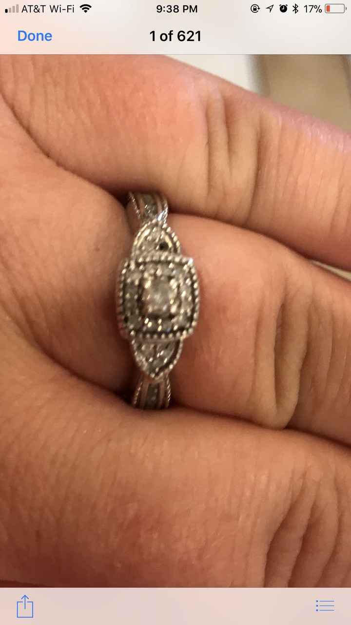 Diamond fell out - 1