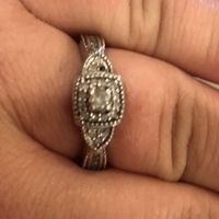 Diamond fell out - 1