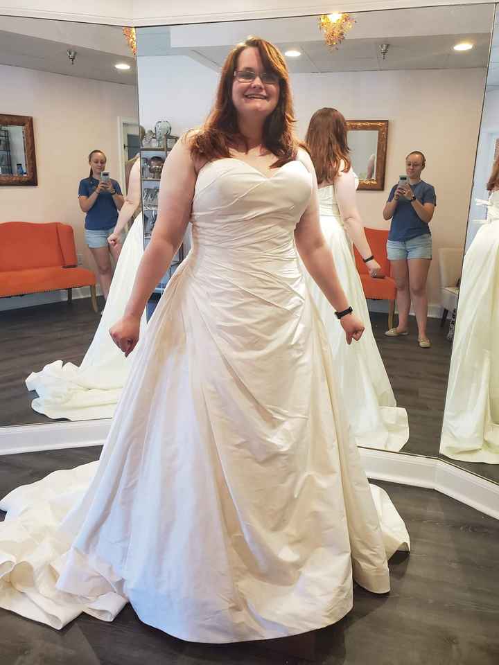So Im plus size !!! wedding dress shopping ! - 1