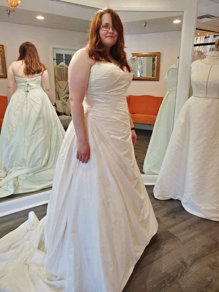 So Im plus size !!! wedding dress shopping ! - 2