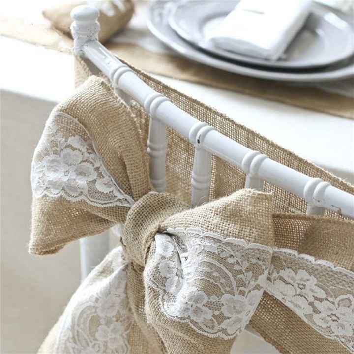 burlap chair sash with lace, http://burlapfabric.com/index.php?main_page=product_info&cPath=223_279&
