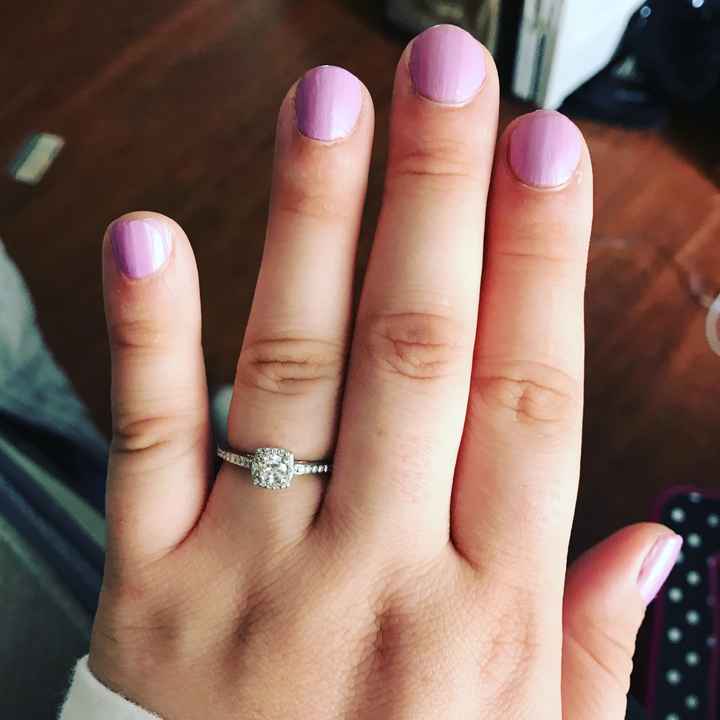 Let's see those rings