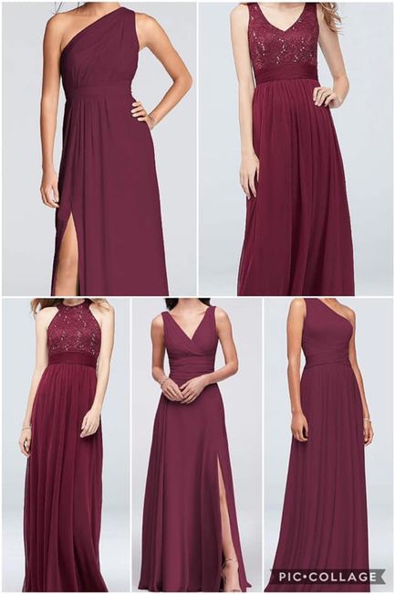 Bridesmaids dresses - 1