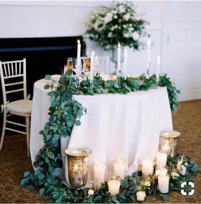 Sweetheart Table Centerpiece Ideas 2