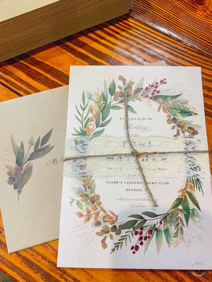 Invitations are ready! - 2