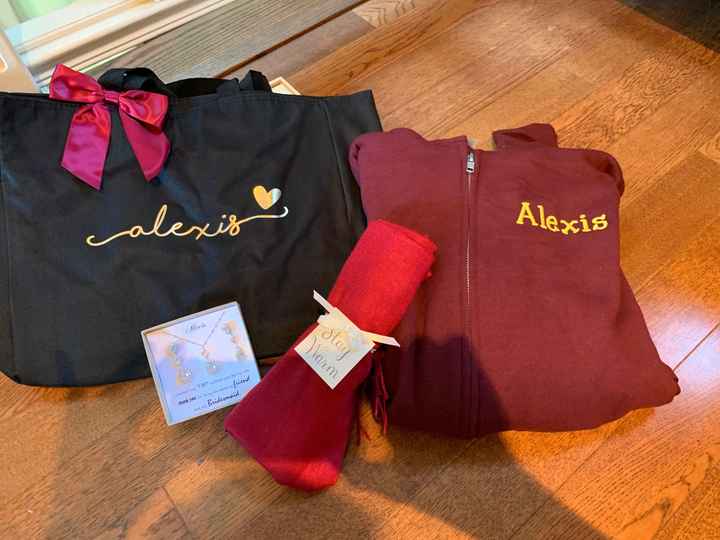 Bridal Party’s gifts - 1