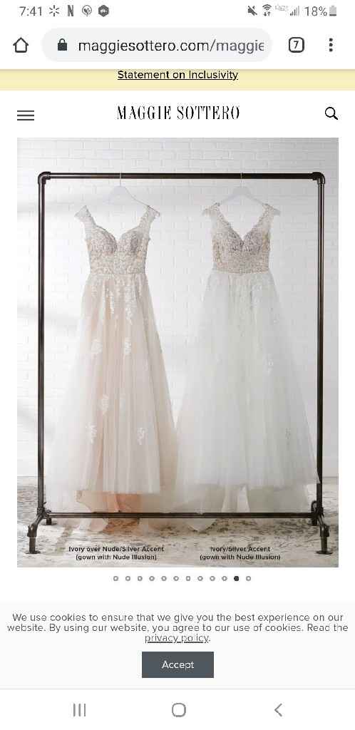 Nude vs ivory underlay help - 1