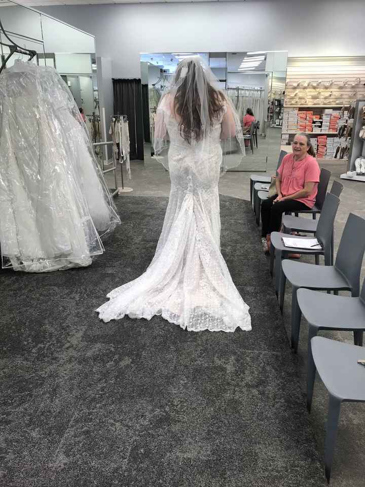 Picked the dress