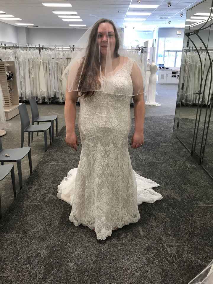 Picked the dress