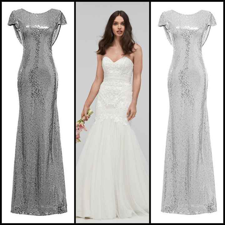 Sequins Bridesmaids Dresses