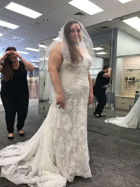 Picked the dress