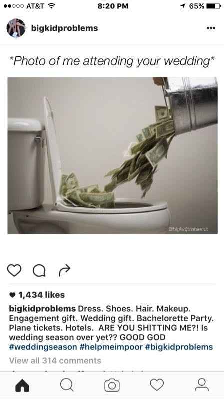 Dry Weddings are a hot topic on here, but...