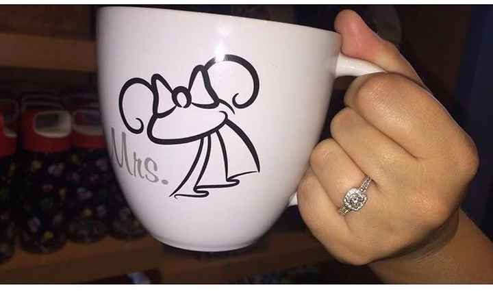 Shameless Mug/Engagement Ring Pics!