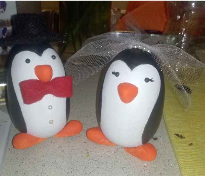 DIY Penguin Cake toppers!