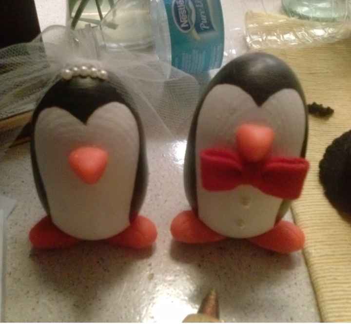 DIY Penguin Cake toppers!