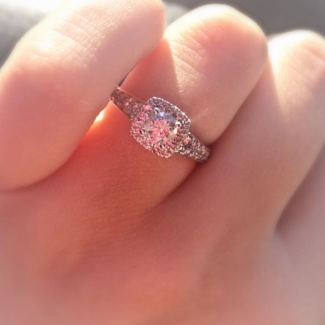 Lets see those beautiful engagement rings