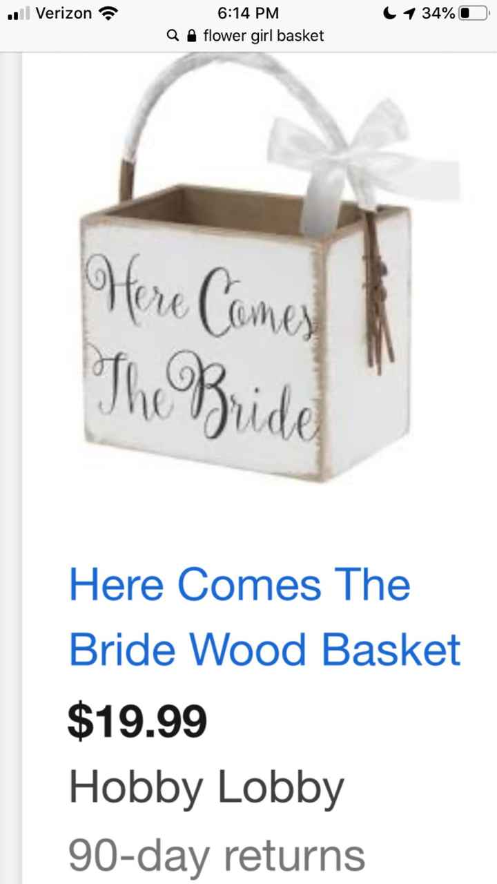 Flower girl baskets? - 2