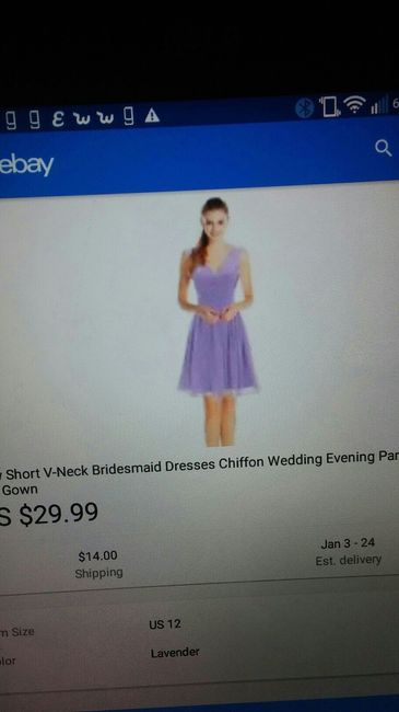 Bridesmaid dresses!